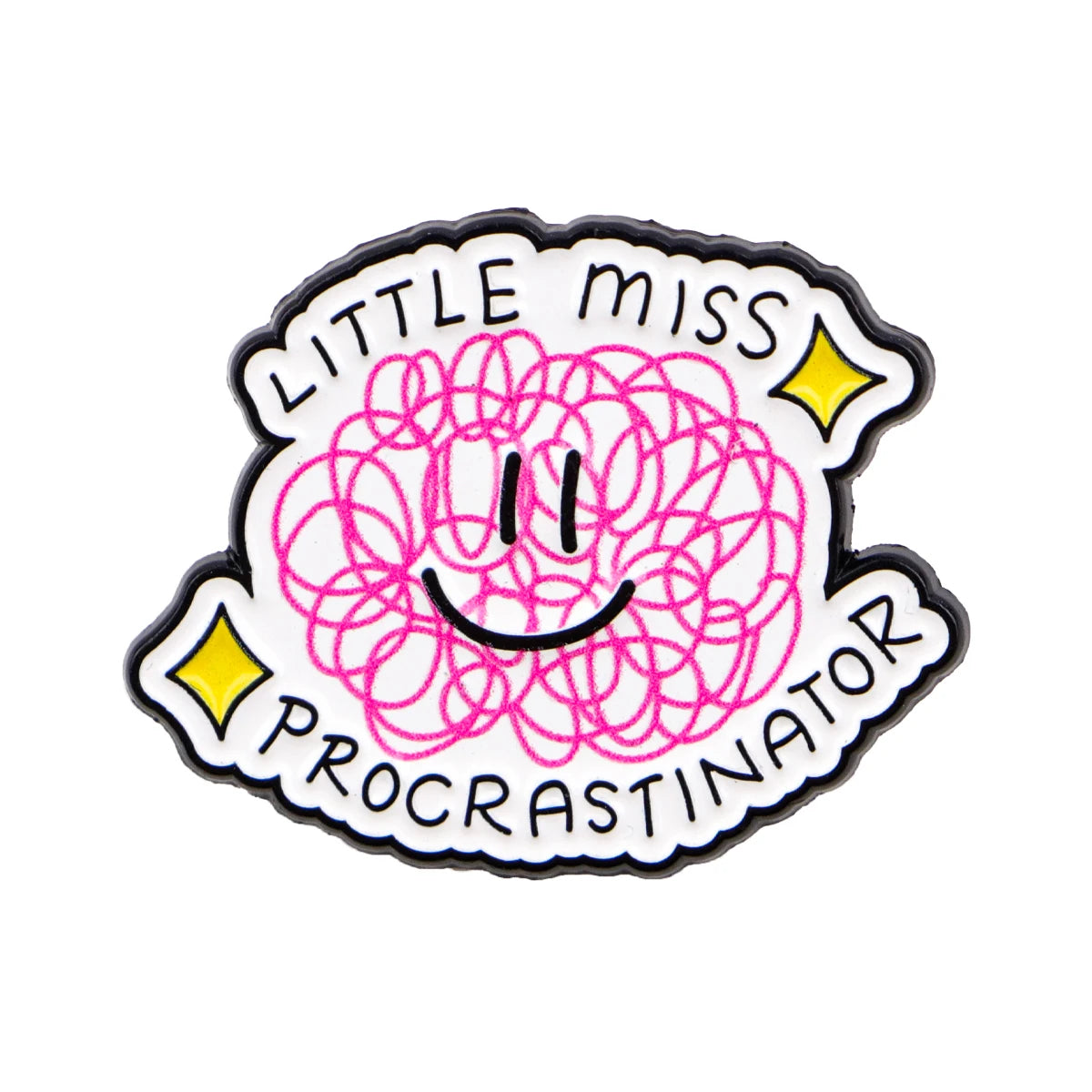 Interesting Quotes Series Brooches on Clothing Accessories Backpack Alloy Brooch Badge Enamel Lapel Pins