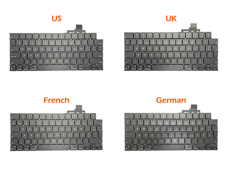 Laptop A2681 A2941 A3113 A3114 A3240 A3241 Keyboard For Macbook Air M2 M3 M4 13" 15" Keyboards Replacement 2022-2025