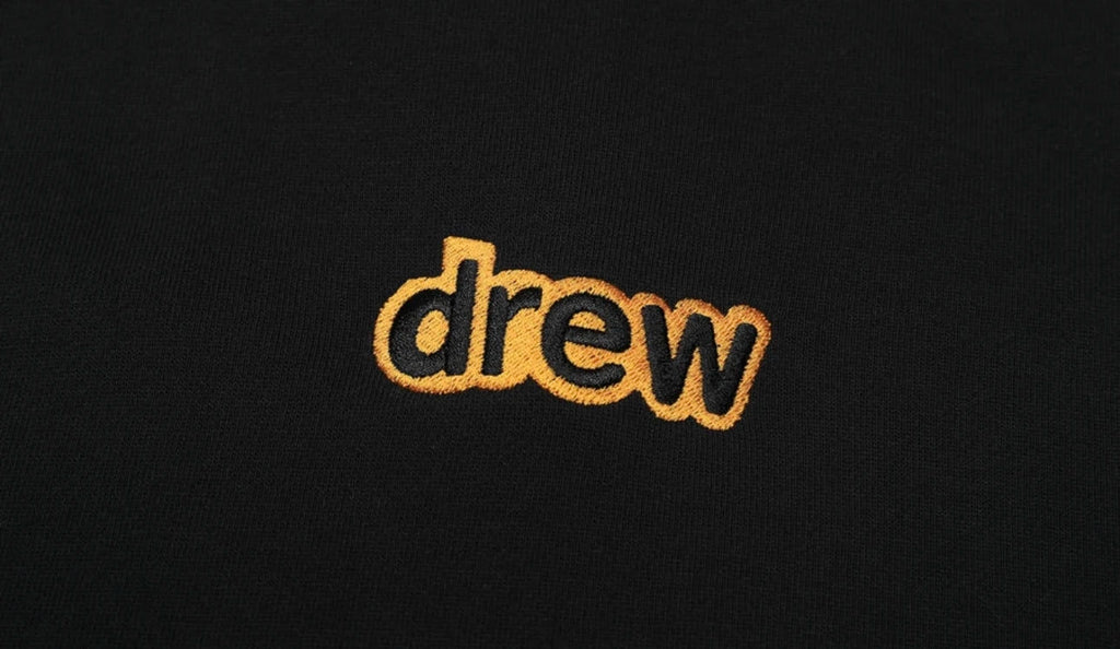 Drew House Men's Clothing Embroidery Printing logo autumn and winter designer American retro print loose Solid color Coat Jacket