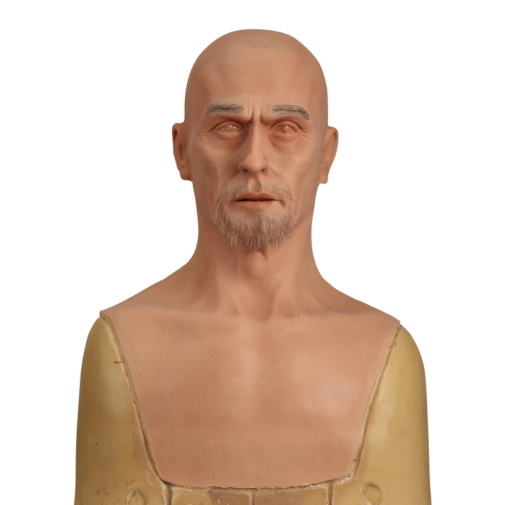 Realistic Crossdresser Male mask Full Head Face Mask for men Transgender Male Hood Headwea Drag Queen halloween Cosplay