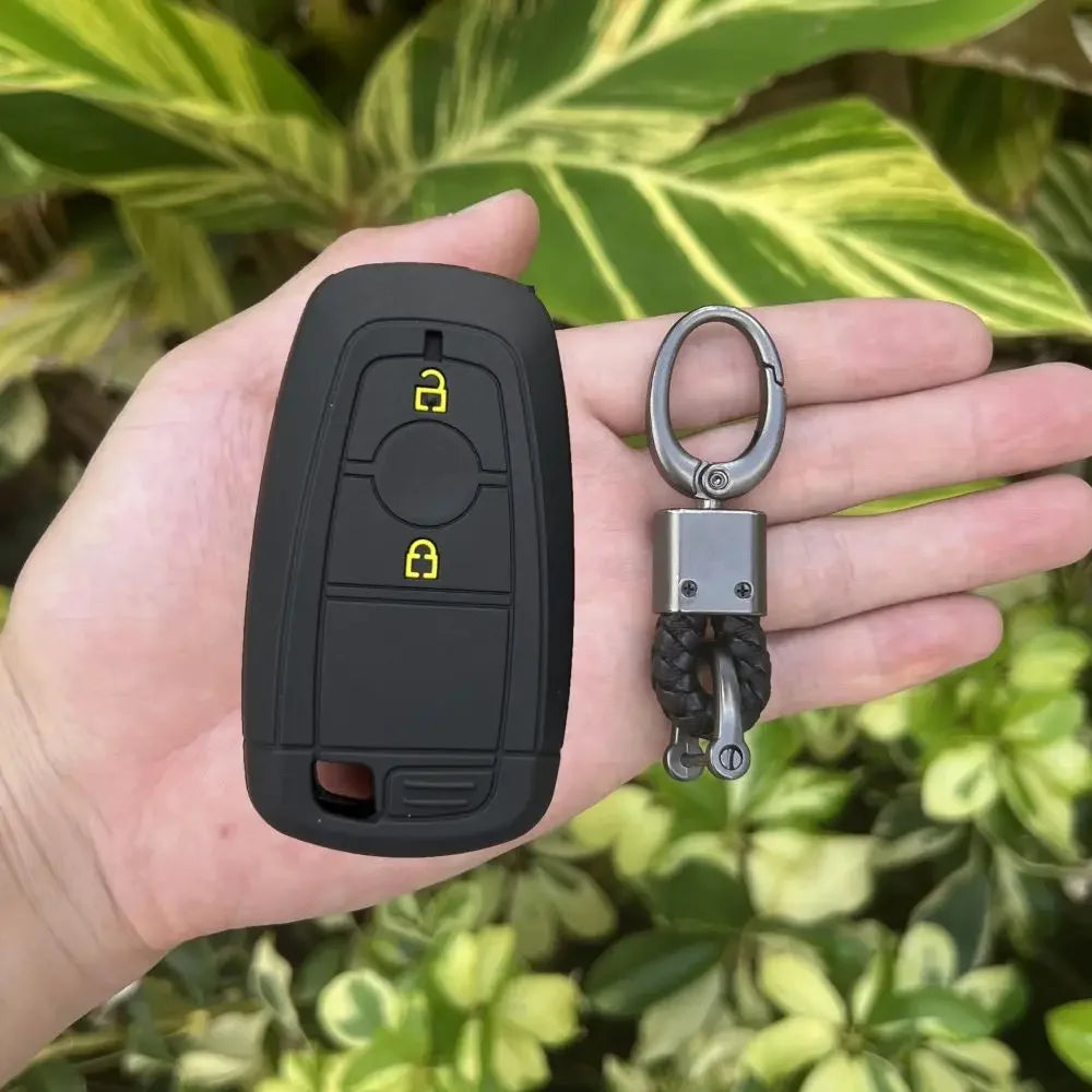 Silicone Car Key Cover Case for Ford Raptor  Ecosport Ranger F150 F250 F350 Button Remote Key
