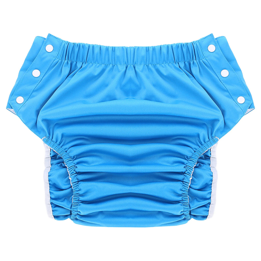 Adults Tear Away Diaper Cover Underwear  Adjustable Waist Leak-proof Reusable Adaptive Underwear for Elders Bedridden Patients