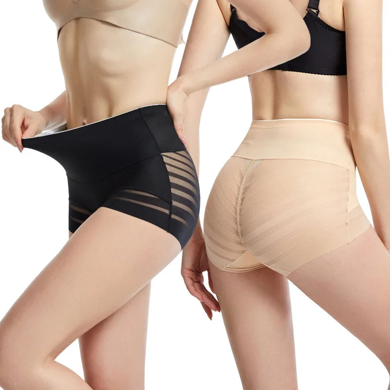 Body Shaper Pants Women's Mid Waist Shaper Panties Shaper Slimming Tummy Briefs Seamless Underwear Butt Lifter Shaperwear Pants
