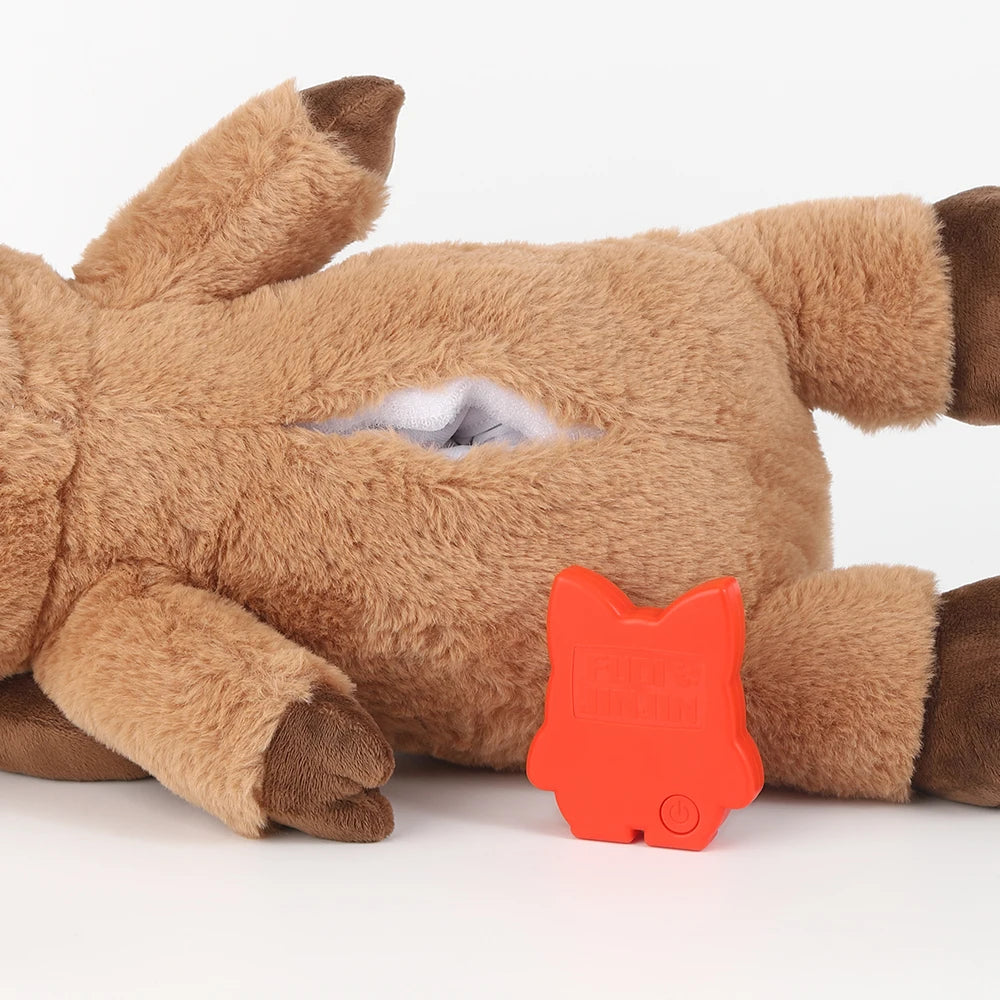 Bear Dog Heartbeat Toy Dog heartbeat toy with built-in heartbeat mechanism to soothe puppy anxiety