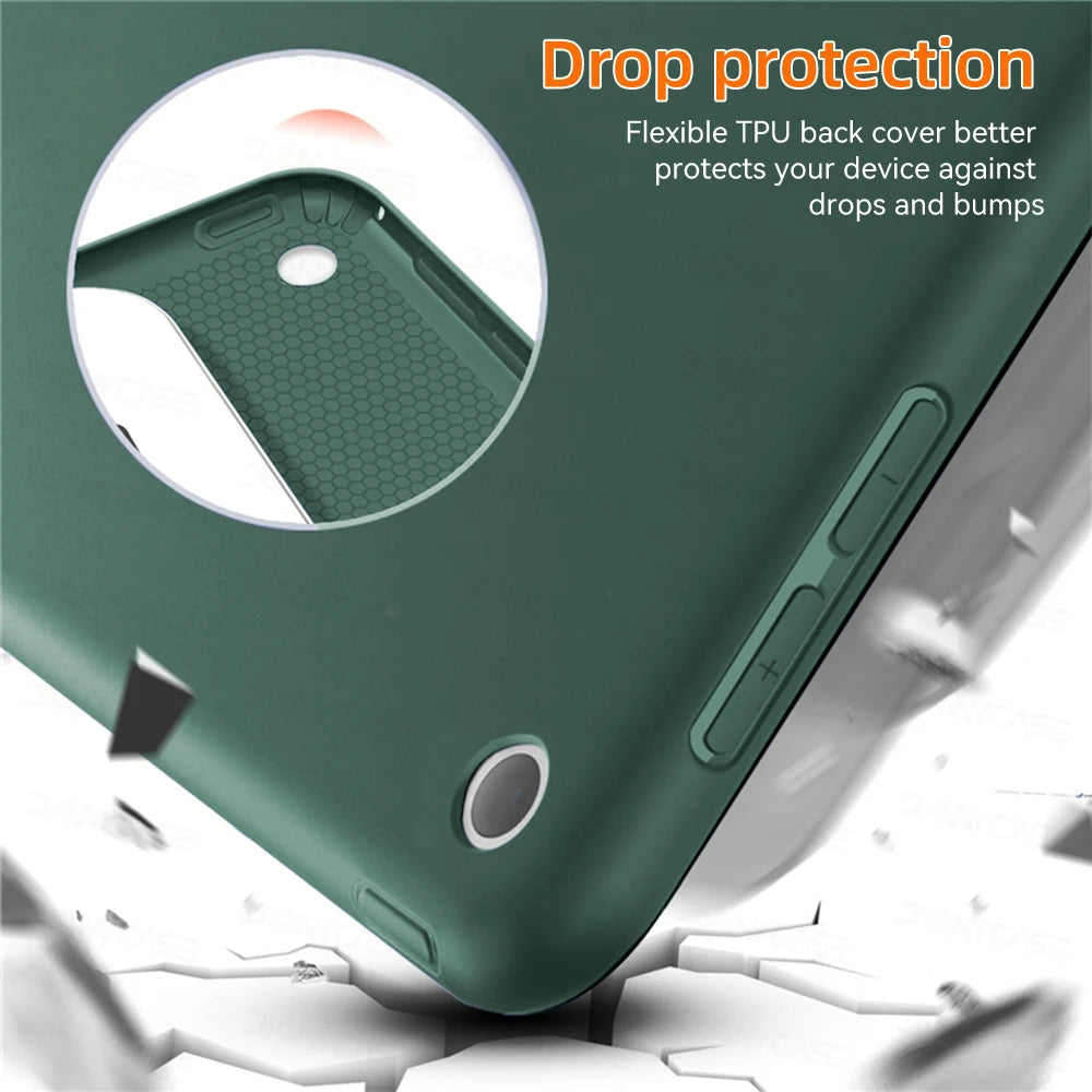 For ipad 10th generation case For iPad Air 6 M2 2024 11in 13in M4 Pro 11 12.9 Air 4 5 10.9 iPad 10.2 7 8 9th 9.7 mini 6 7 Cover