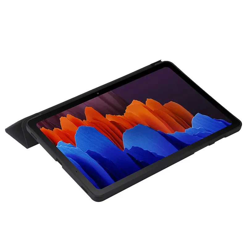 For Lenovo Xiaoxin Pad Pro GT Case 11.1 inch Trifold PU Leaher Soft Back Stand Tablet Funda For Xiaoxin Pad Pro GT Case tb710fu