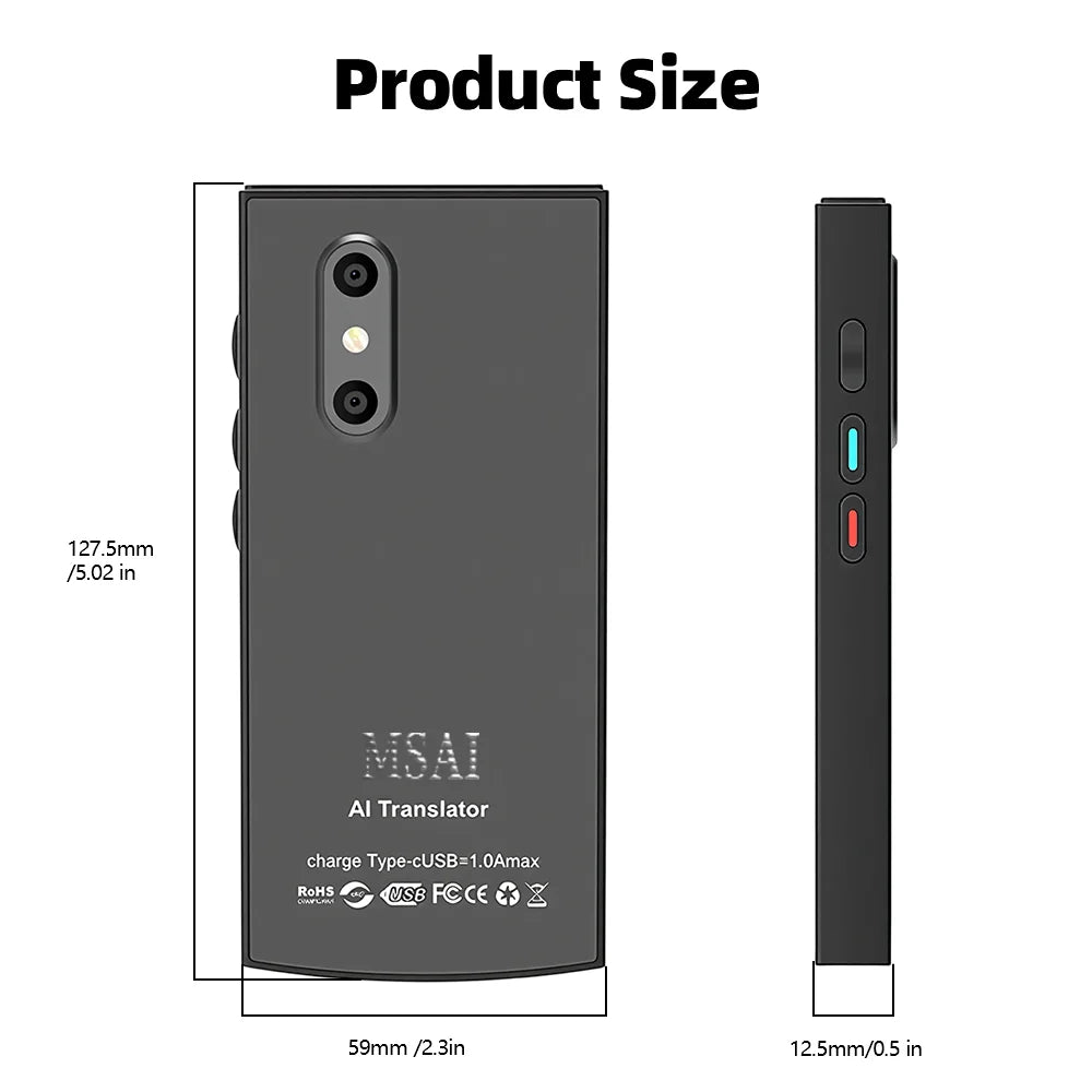 2026 New AI Travel Translator T26 ChatGPT 160 Languages Professional Business Voice Translation Real-time for Corporate Trip