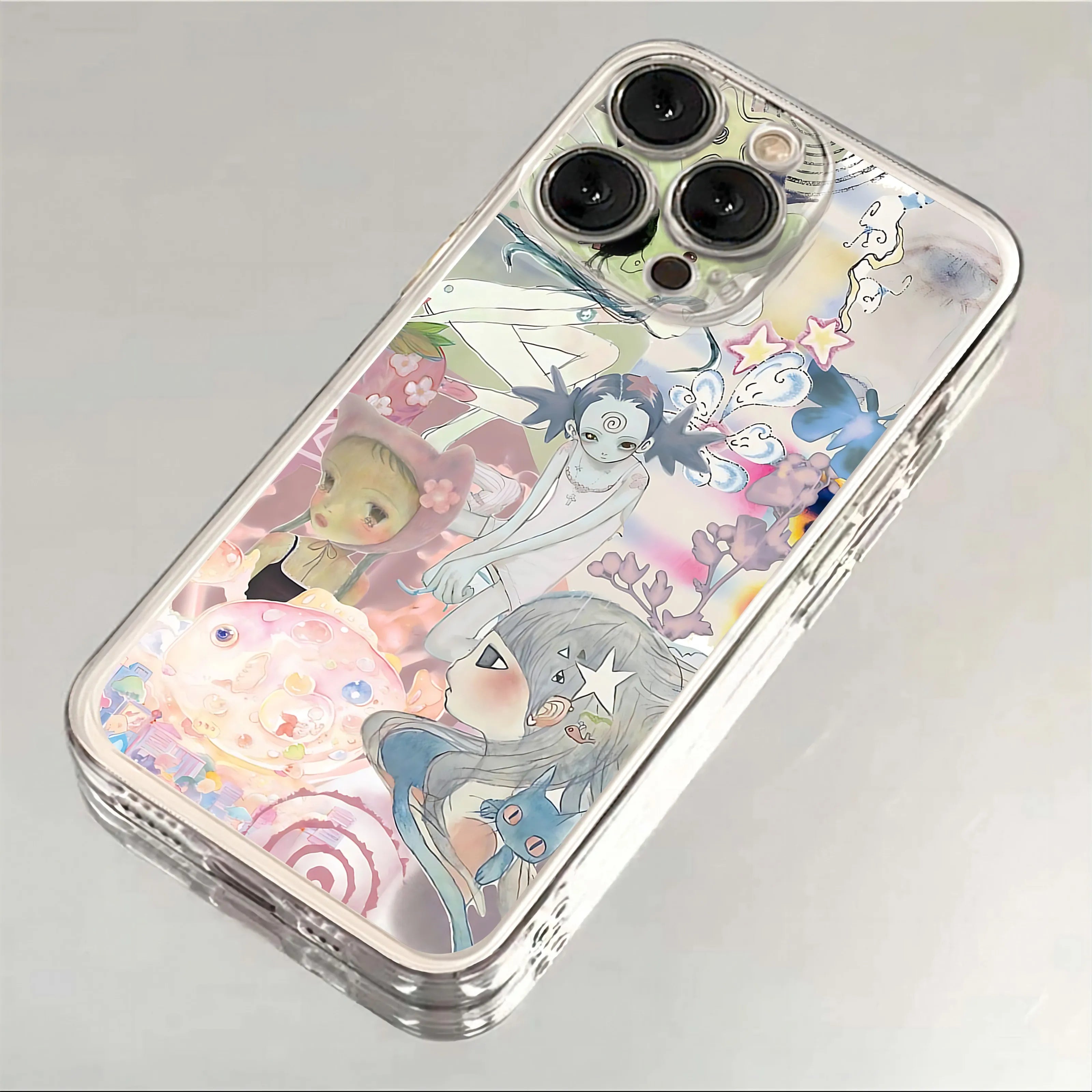 Aya Takano Phone Case For Xiaomi Redmi Note 13 12 12C 11 10 10C 13C 10s 9 9s 9A 9T 9C 8 7 Pro Max 4G 5G Luxury Transparent Cover