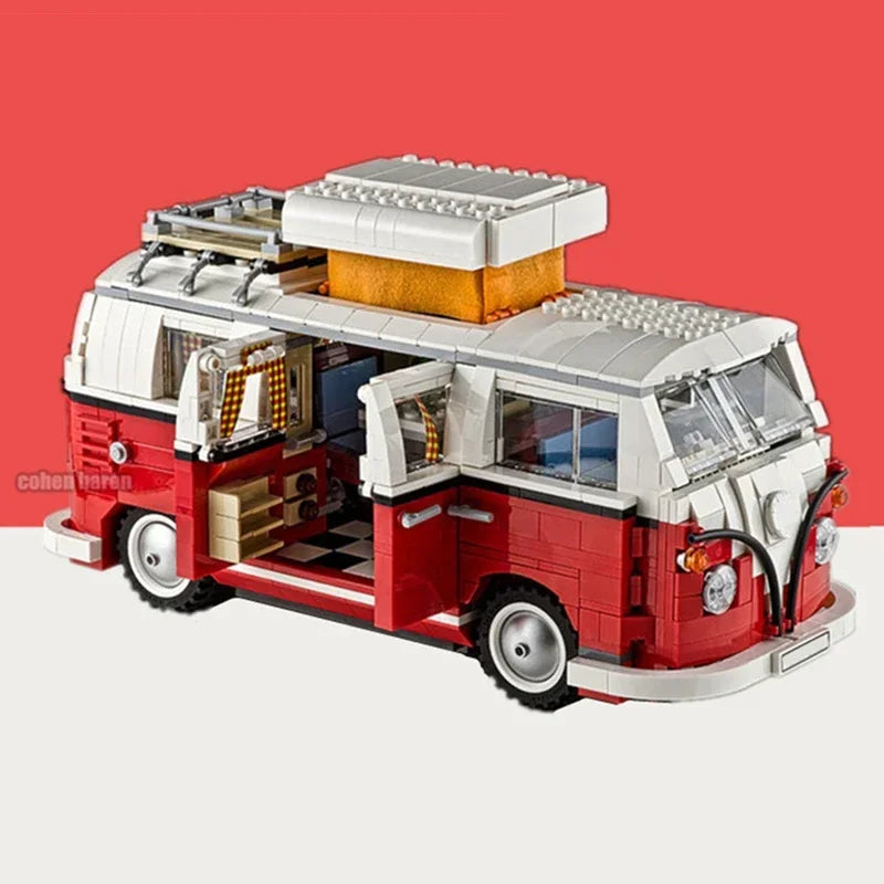 Technical Creative Travel Car Camper City Trip Vehicle Truck Party Gifts Holiday Assemble Suit