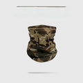 Camouflage Magic Headscarf, Neck Protector, Outdoor Cycling Scarf, Summer Breathable Sunscreen Mask, Military Fan Face Mask