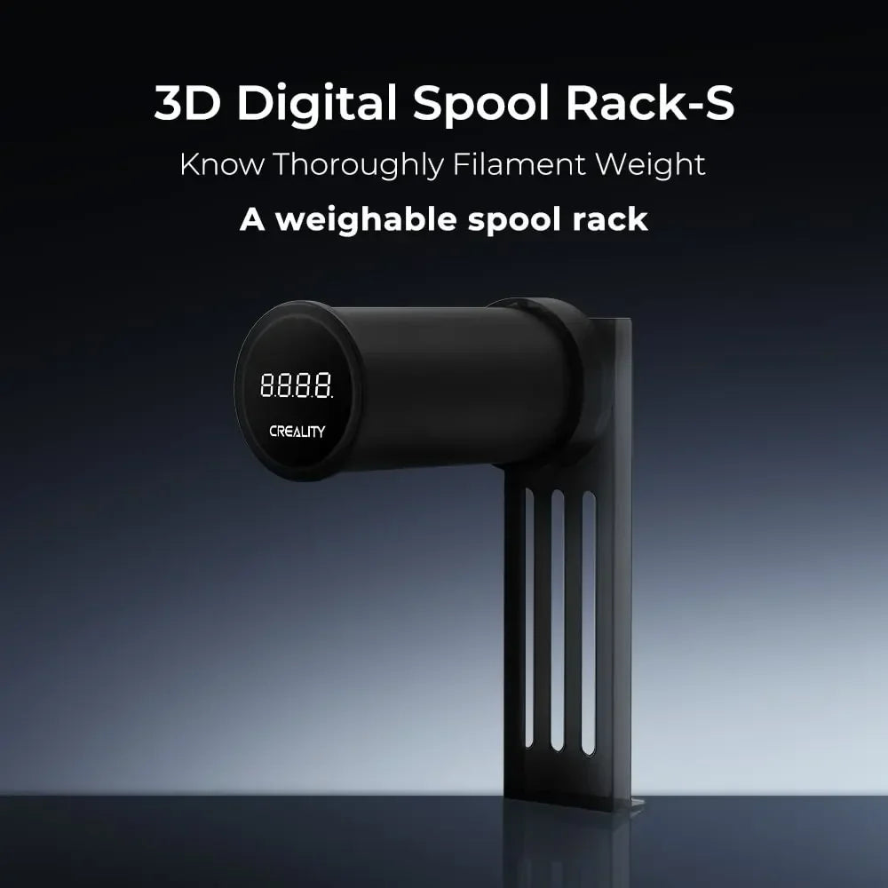 Creality Digital Filament Spool Holder with Bearings and Weight Sensor Weigh Measuring Filament Holder for All FDM 3D Printers