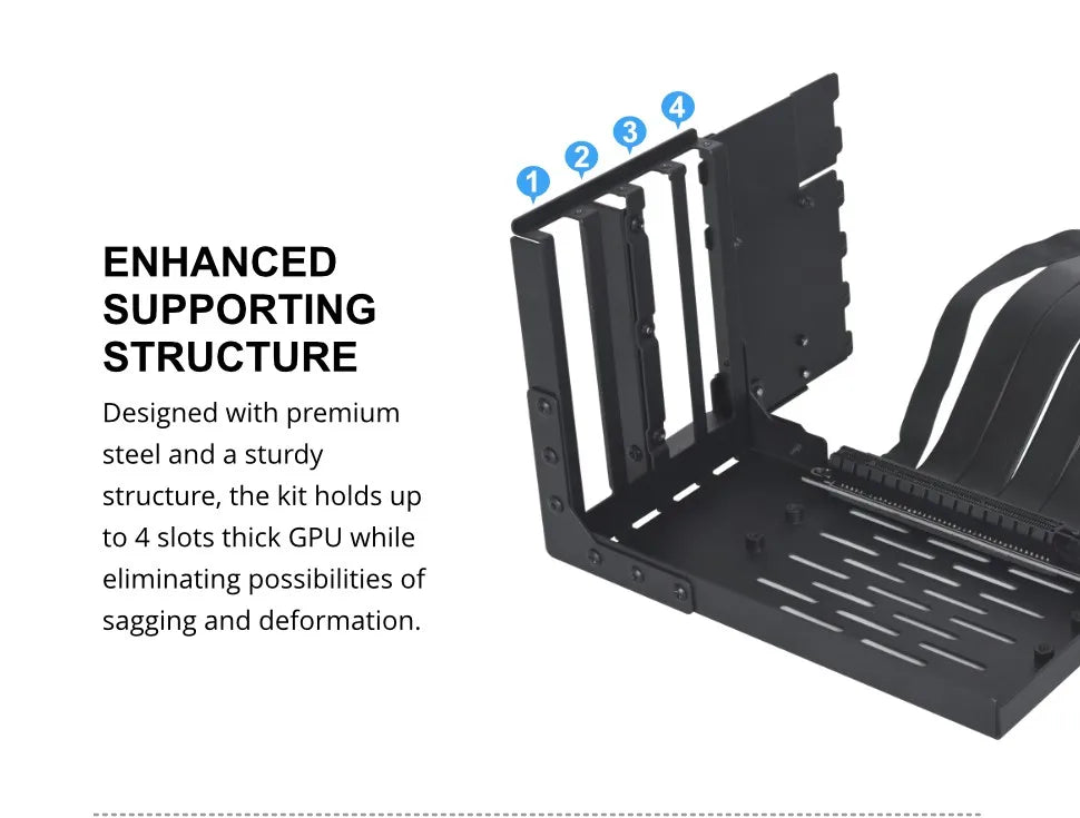 Lian-Li Universal 4- Slots Vertical GPU kit