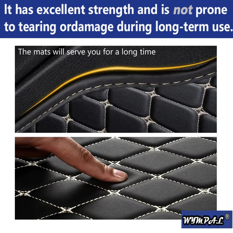 Car Floor Mats For Chevrolet Cavalier Onix Prisma 2023 2022 2021 2020 Waterproof Carpets Custom Auto Accessories Interior Parts
