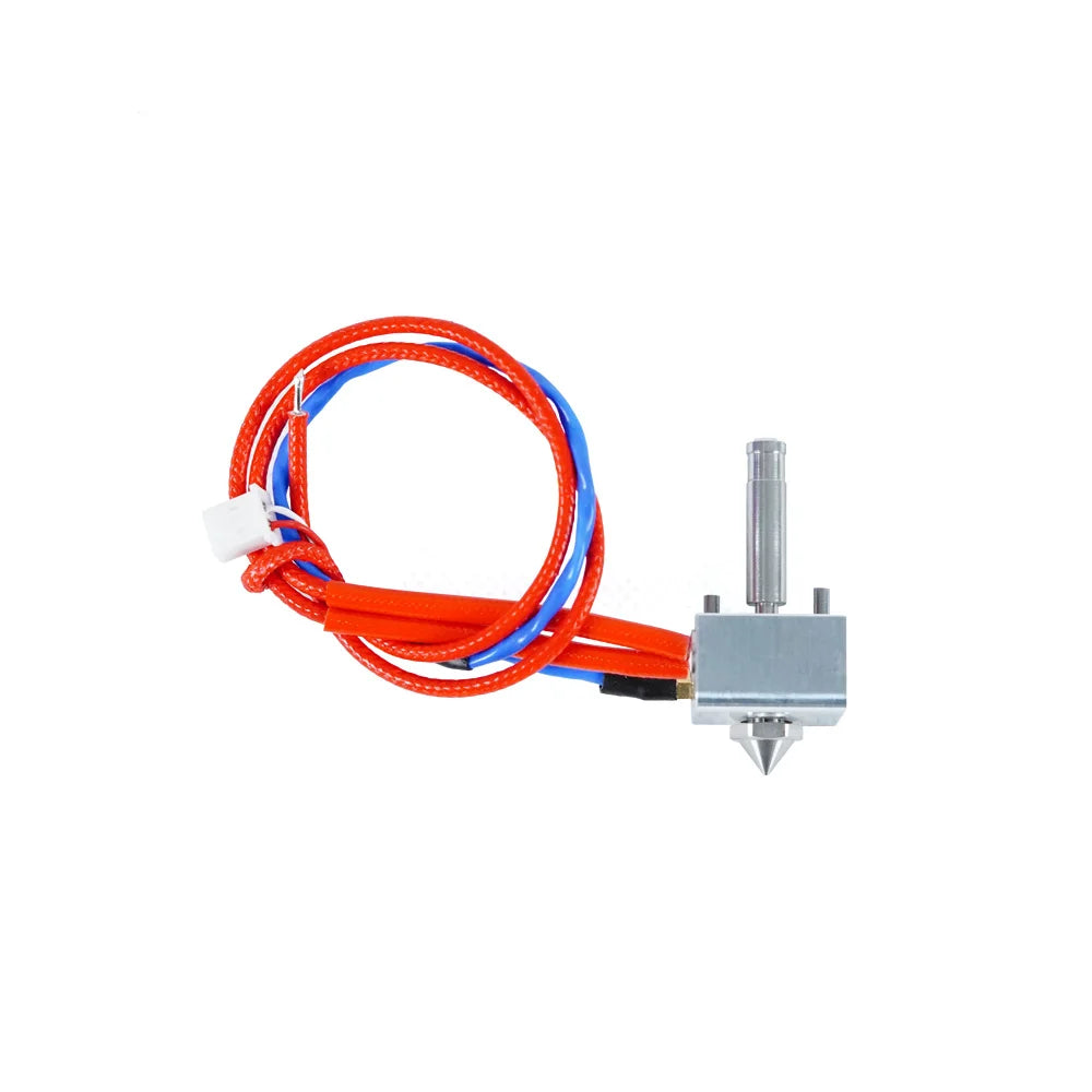 FLASHFORGE Nozzle Assembly with Heat Sink for Creator 3 Pro 0.4mm/0.6mm/0.8mm Hardened Hotend Assembly 3d Printer Parts