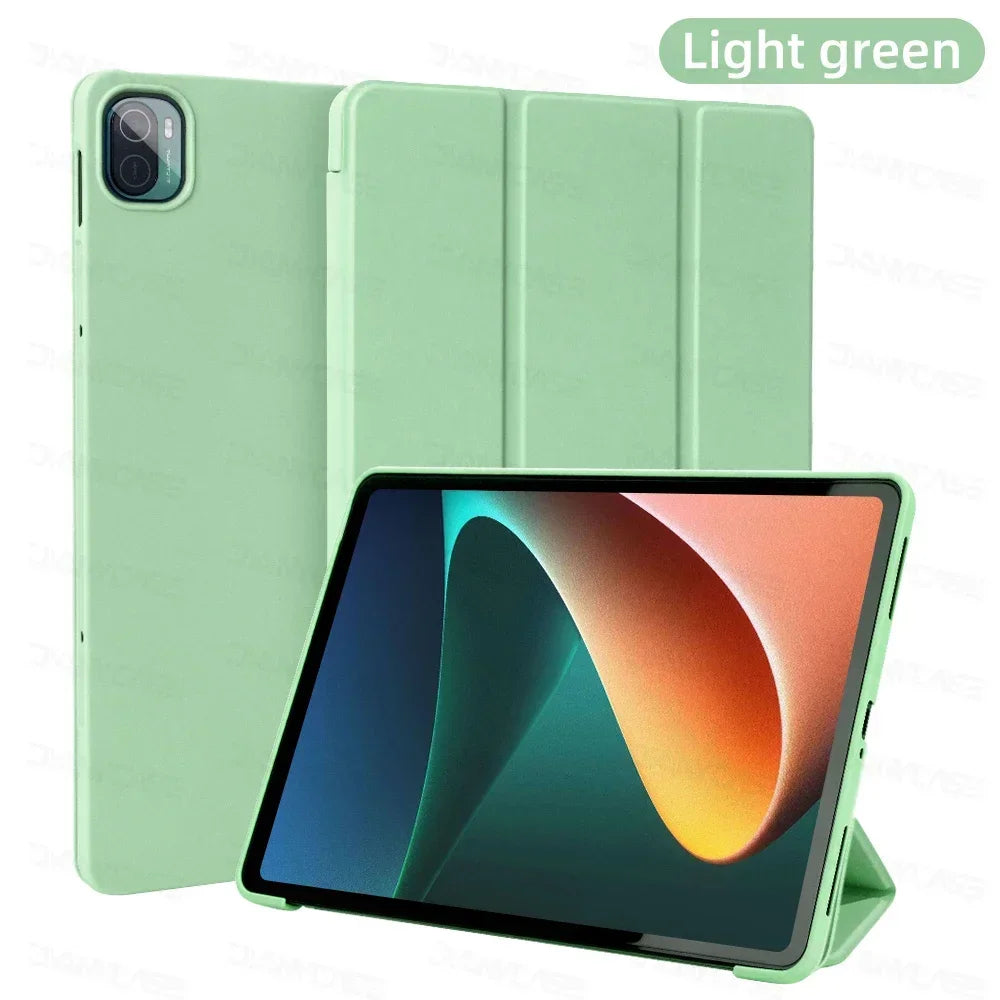 Tablet Cases for 2024 Xiaomi Mi Pad 7 6 5 MiPad 5 6 Pro 11in For 2024 6S Pro 12.4in Support Magnetic Charging Funda Tablet Cases