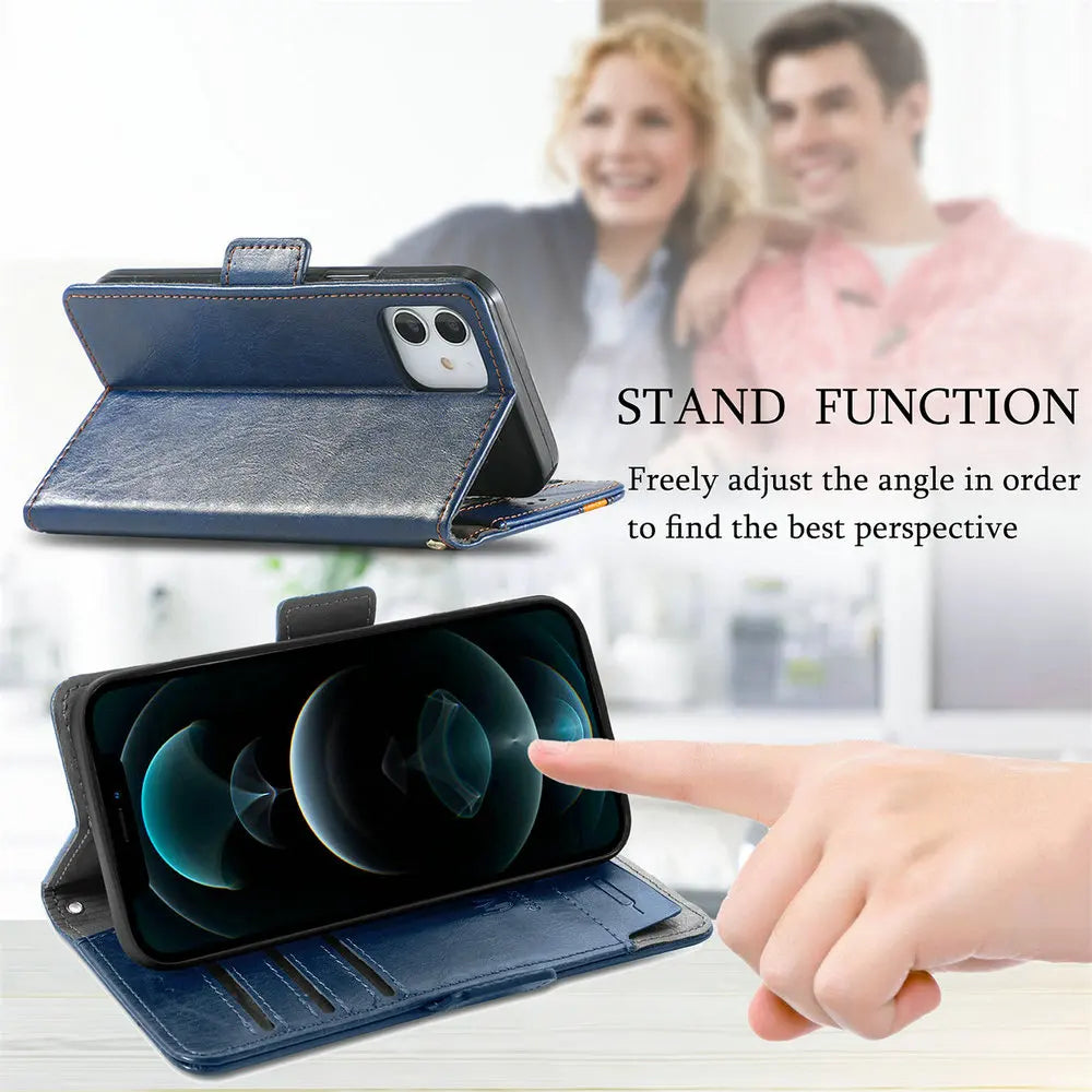 RFID Leather Flip Case for Realme 14 Pro Plus 5G Luxury Cover Magnet Book Capa Realme 15 14T 13 12 Plus Realme12 X Wallet Funda