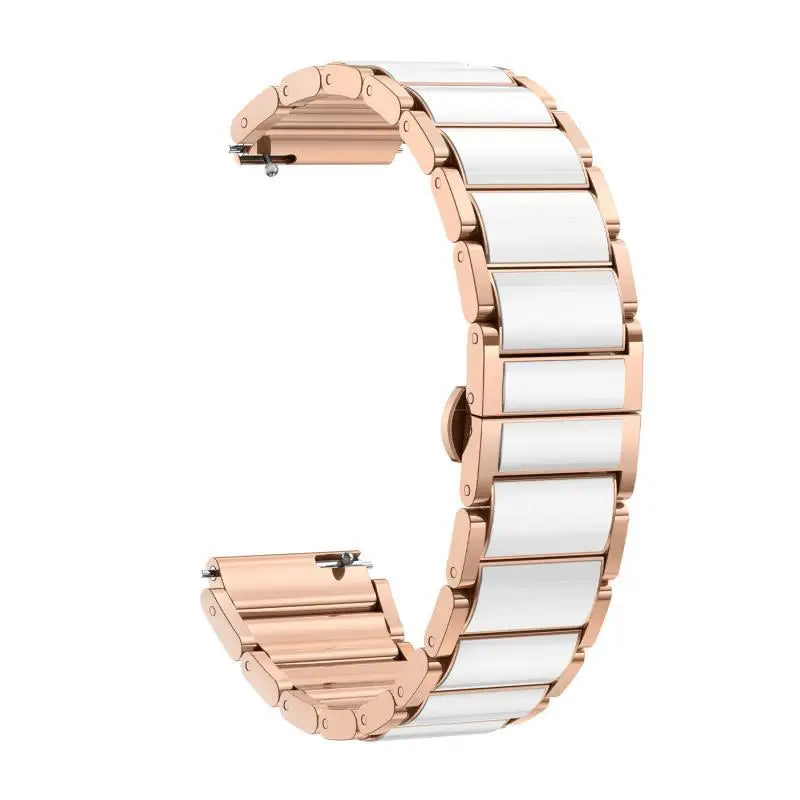 18mm Ceramics Bracelet Strap For Huawei Watch GT5Pro 42mm/GT 5 4 41mm Band For Garmin Forerunner Venu 2S 3S/265S 255S Active S