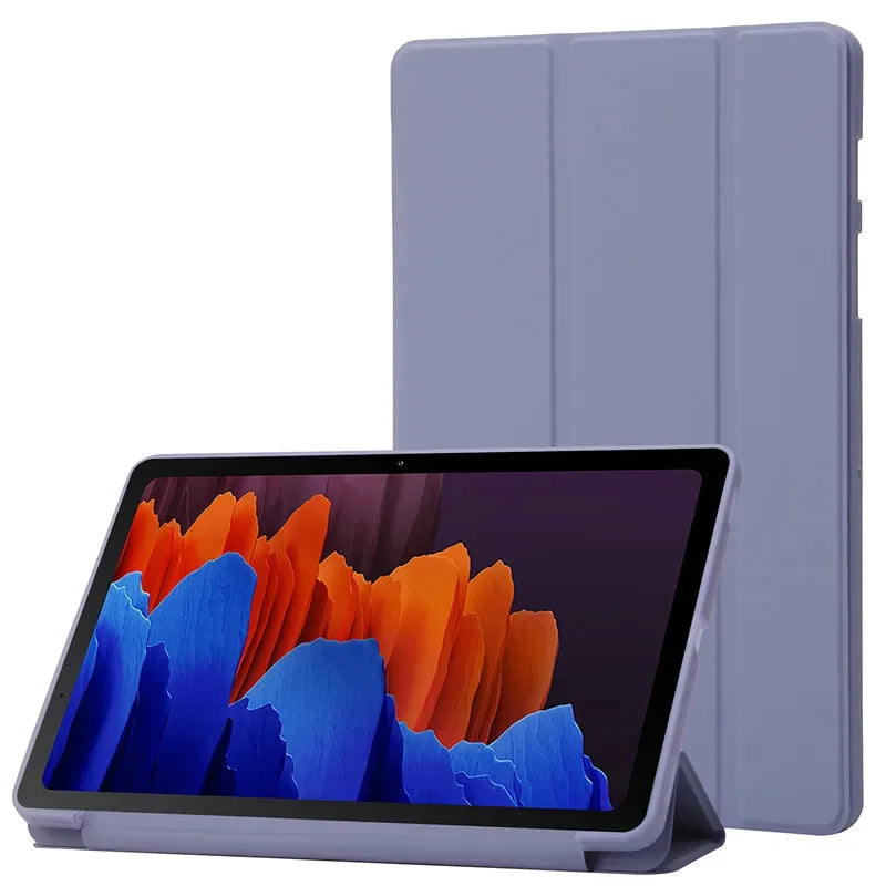 For Lenovo Xiaoxin Pad Pro GT Case 11.1 inch Trifold PU Leaher Soft Back Stand Tablet Funda For Xiaoxin Pad Pro GT Case tb710fu