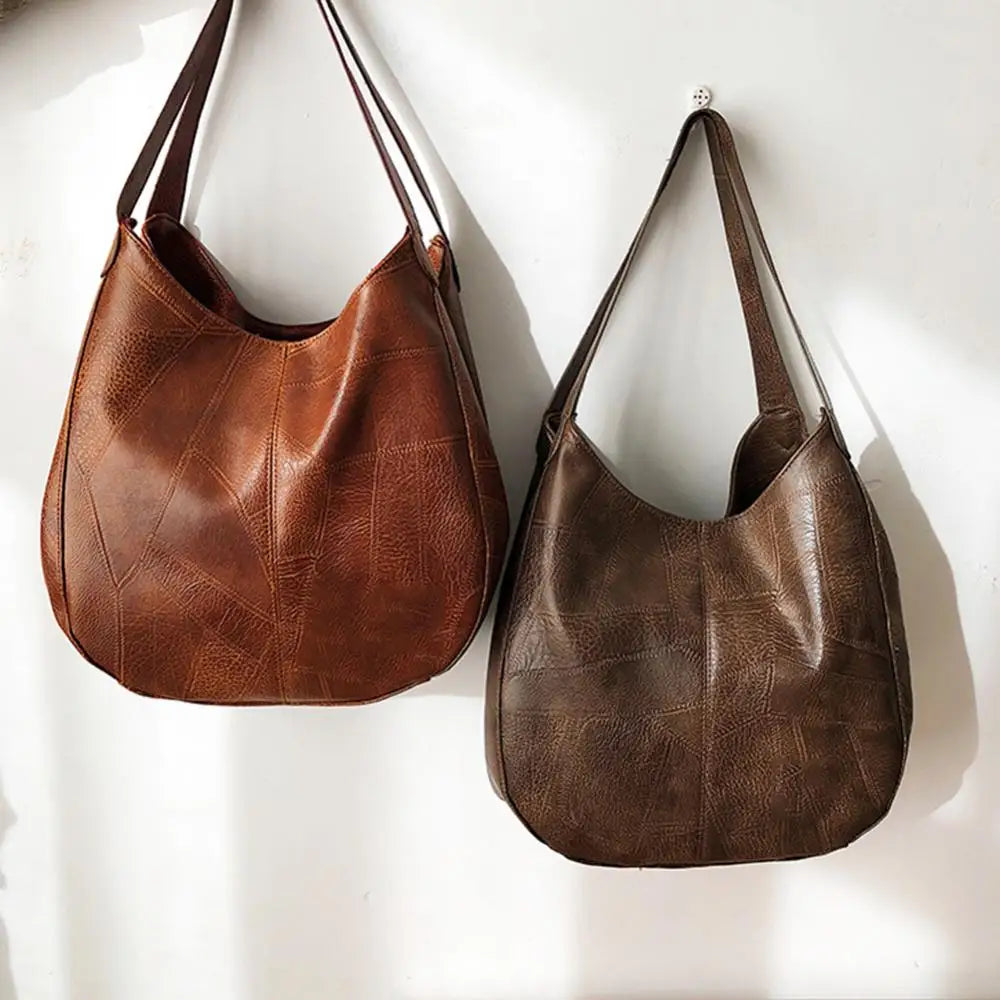Women's Handbags Vintage Luxury Leather Shoulder Bag Designers Large Bag Modern Fashion Brand Female