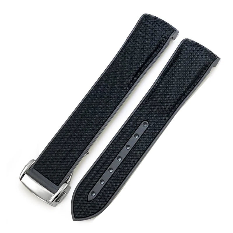 for Omega Planet Ocean Speedmaster Seamaster AT150 18mm 19mm 20mm High Quality Rubber Watchband Silicone Colorful Watch Strap