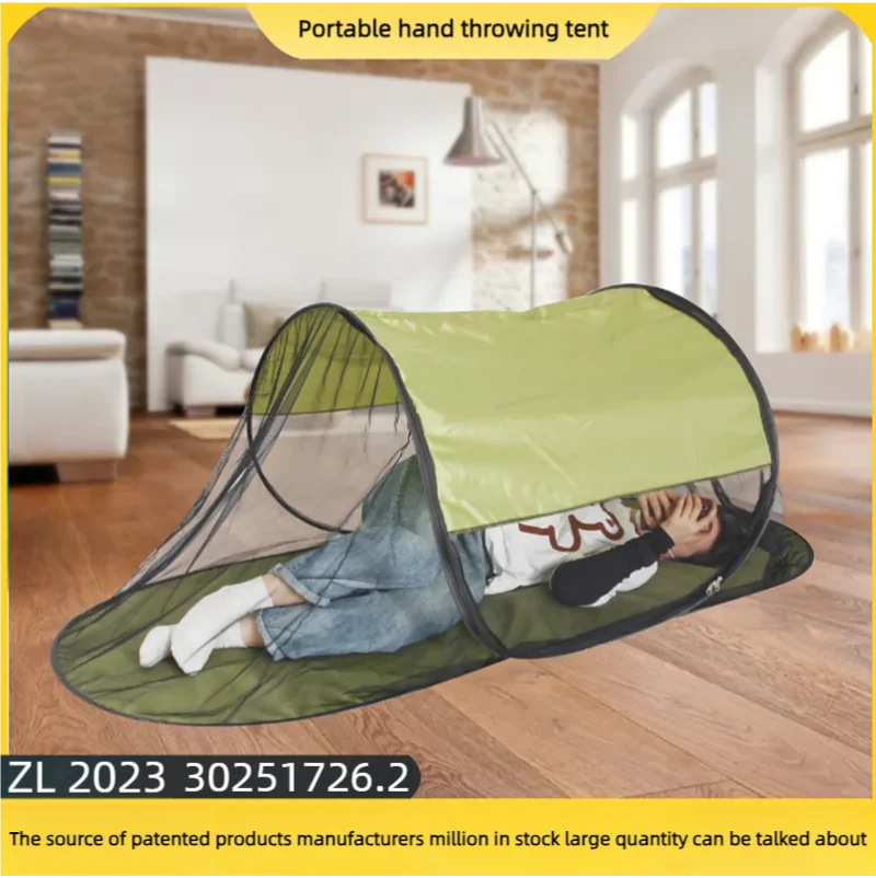 New boat type hand thrown conventional models sunscreen top free installation portable collapsible outdoor camping mosquito nets