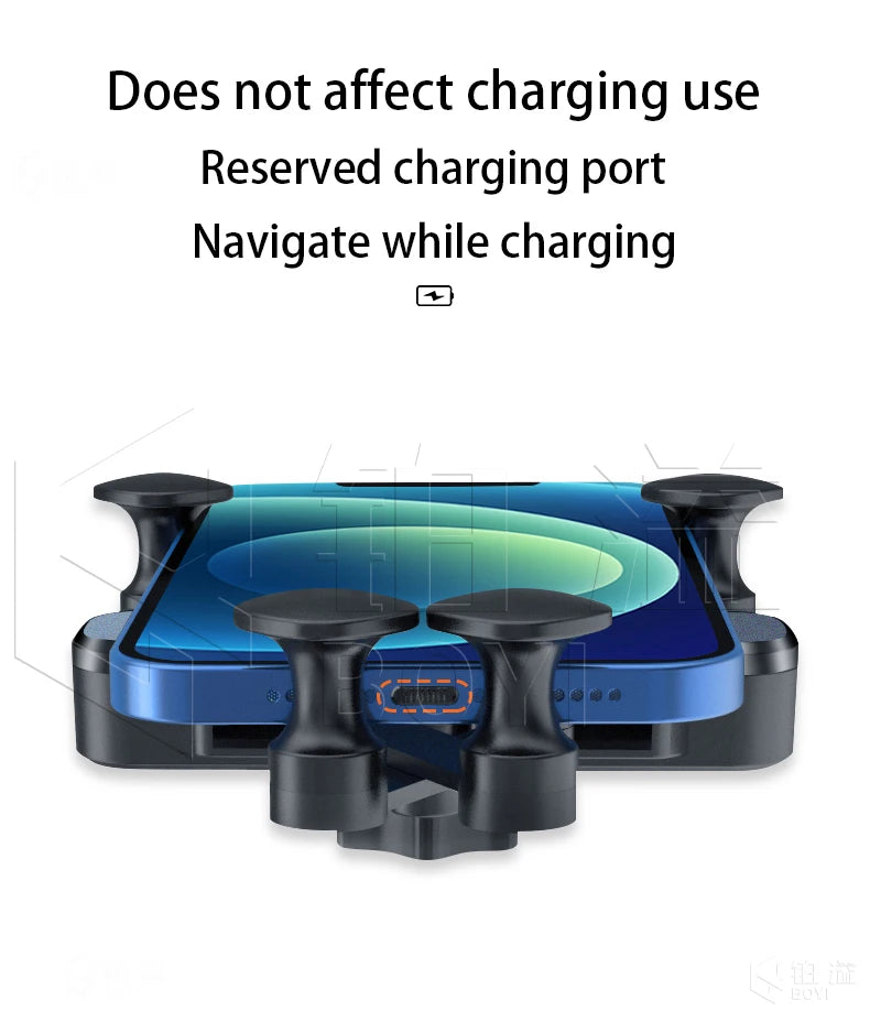 Phone Holde Car For Peugeot 4008 5008 2016-2023 Mobile Support Special Fixed Bracket Base Wireless Charging Stand Interior