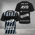 2025 Summer New Men's Tennis Training Clothes Breathable Tennis Short-sleeved Tops Quick-drying Fitness T-shirt Men's Clothing