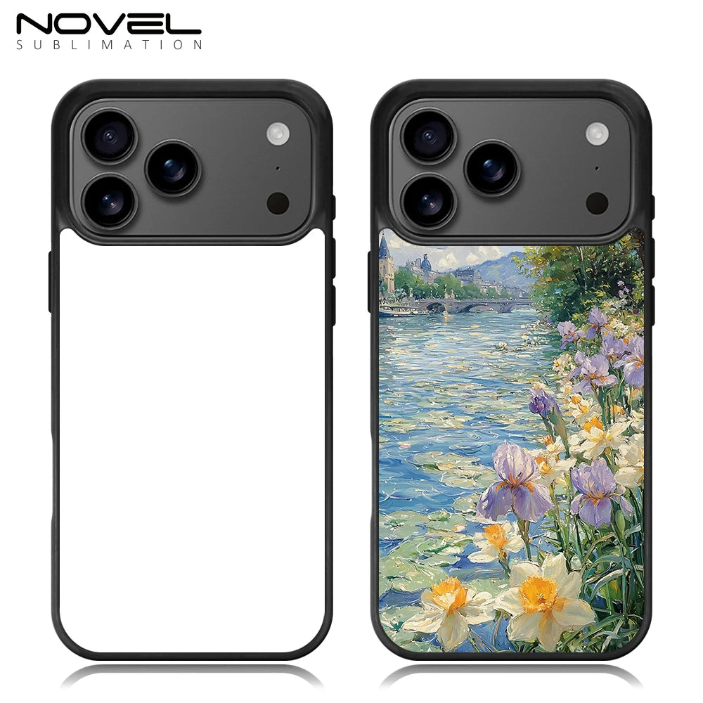10pcs For iPhone 17/17Air/17Pro/17 Pro Max Personalized Custom 2D TPU Sublimation Phone Cases Blank Heat Press Protector Covers