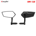 EASYDO Bicycle Mirror Universal WideRange 360° Adjustable Rearview Mirror Electric Scooter Convex Glass Durable Bike Accessories