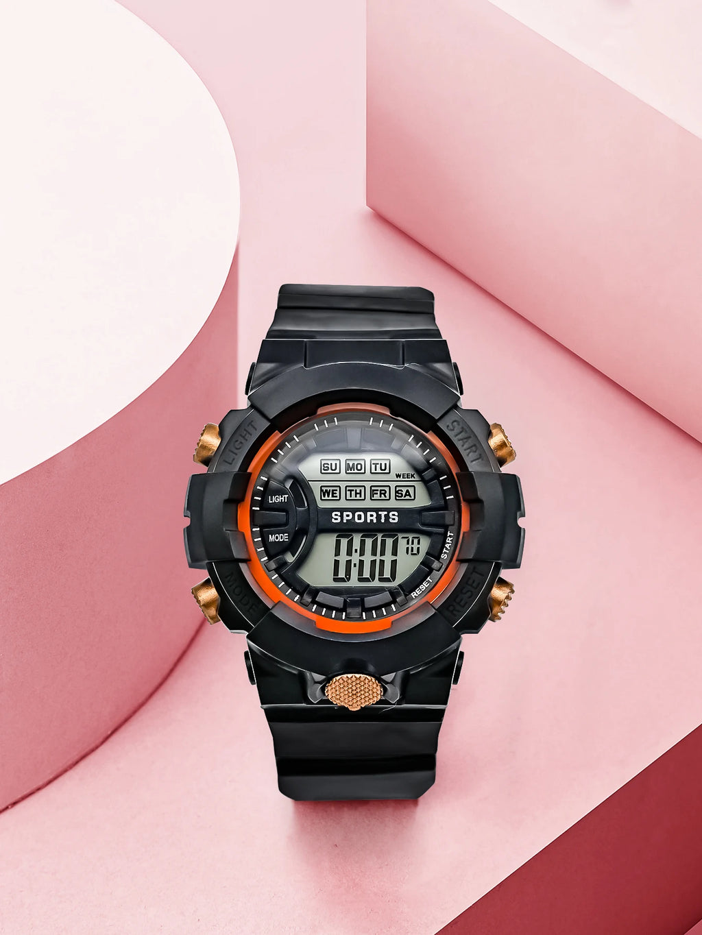 Hot Selling Simple and Fashionable Women Digital Electronic Watch Multifunctional Outdoor Fitness Watch Men and Women Watch