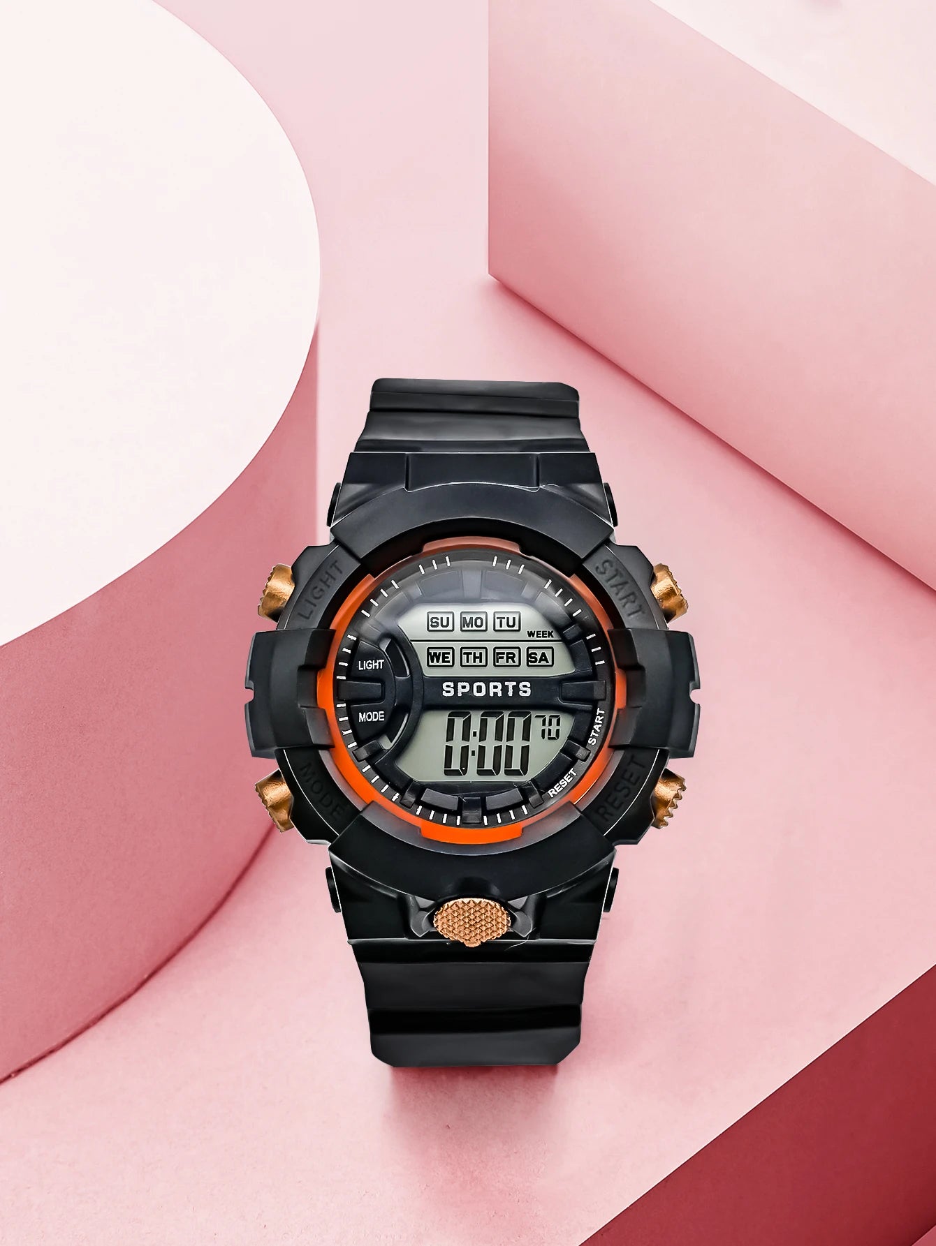 Hot Selling Simple and Fashionable Women Digital Electronic Watch Multifunctional Outdoor Fitness Watch Men and Women Watch