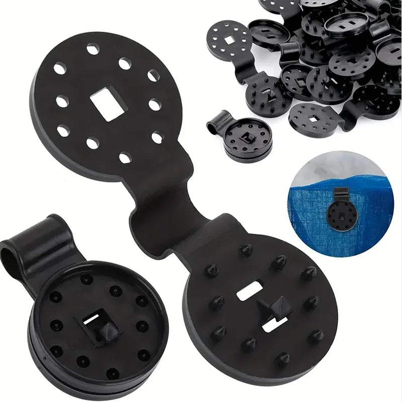 50PCS sunshade mesh fixed clip sunscreen gardening clip film clip