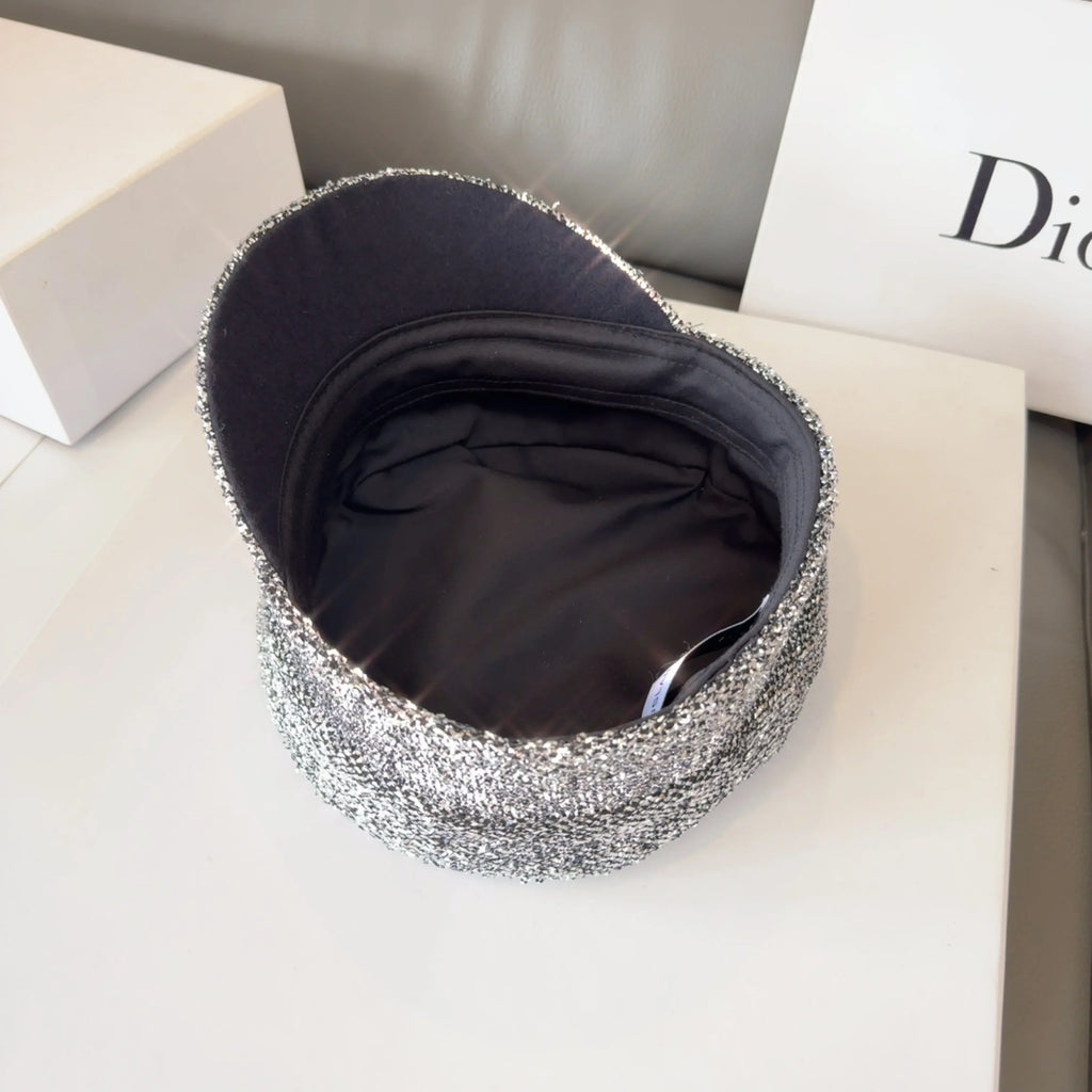 Brand Designer Newsboy Caps Fashion Flat Caps Super Flashiing Caps