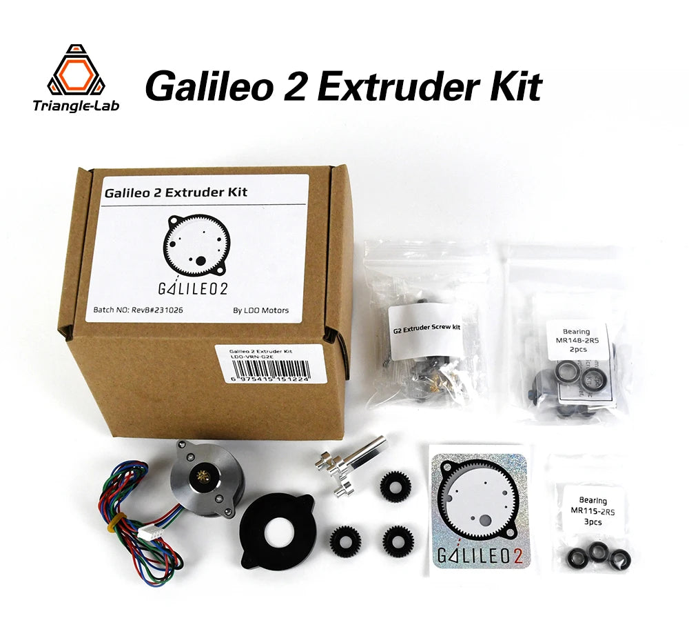 Trianglelab REVC LDO Galileo 2 Extruder 9: 1 tooth ratio directly drive extruder for VORON stealthburner afterburner