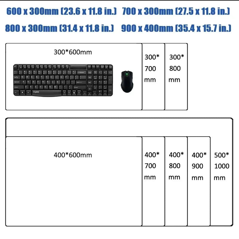 400x900mm Large Lord of the Mysteries Gaming Keyboard Gamer accessories Mouse Pad Table coaster PC carpet Anime expand Desk Mat