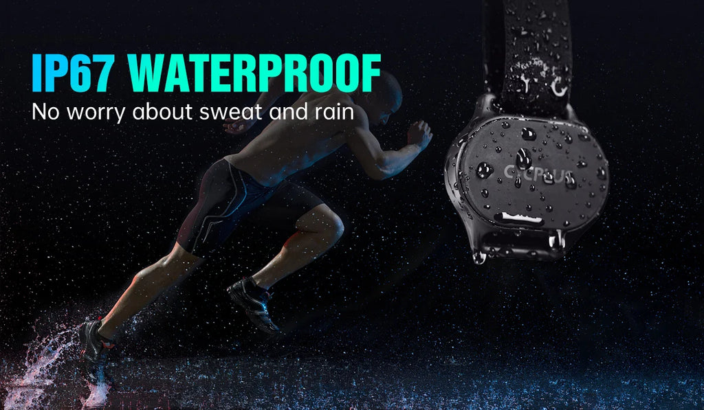 CYCPLUS Heart Rate Sensor Armband Wrist Belt BLE ANT+ Fitness Monitor for Wireless GPS Bike Computer