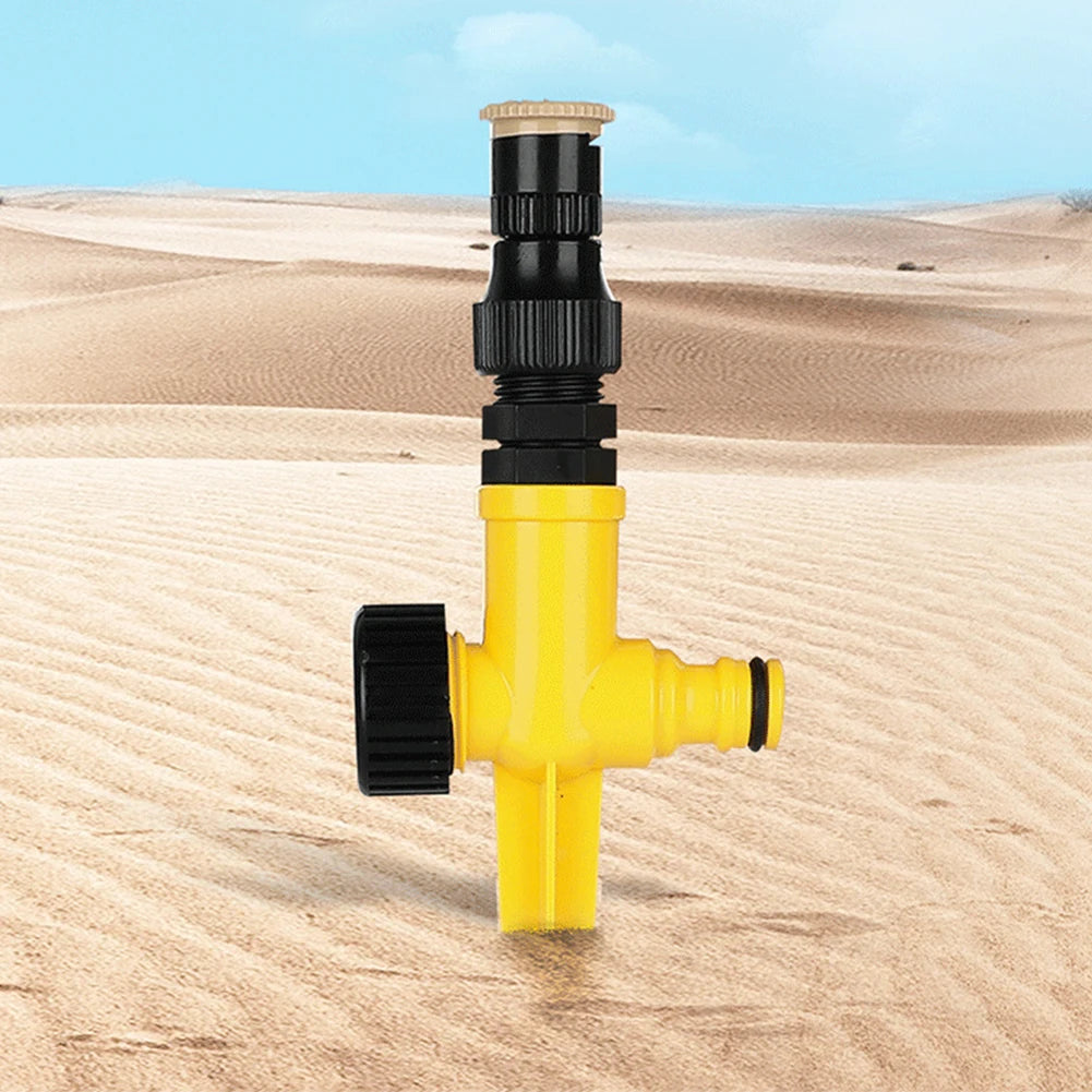 5pcs Water Sprinkler 360 Degree Rotation Household Sprinkler System Corrosion Resistant Easy Install for Garden Lawn