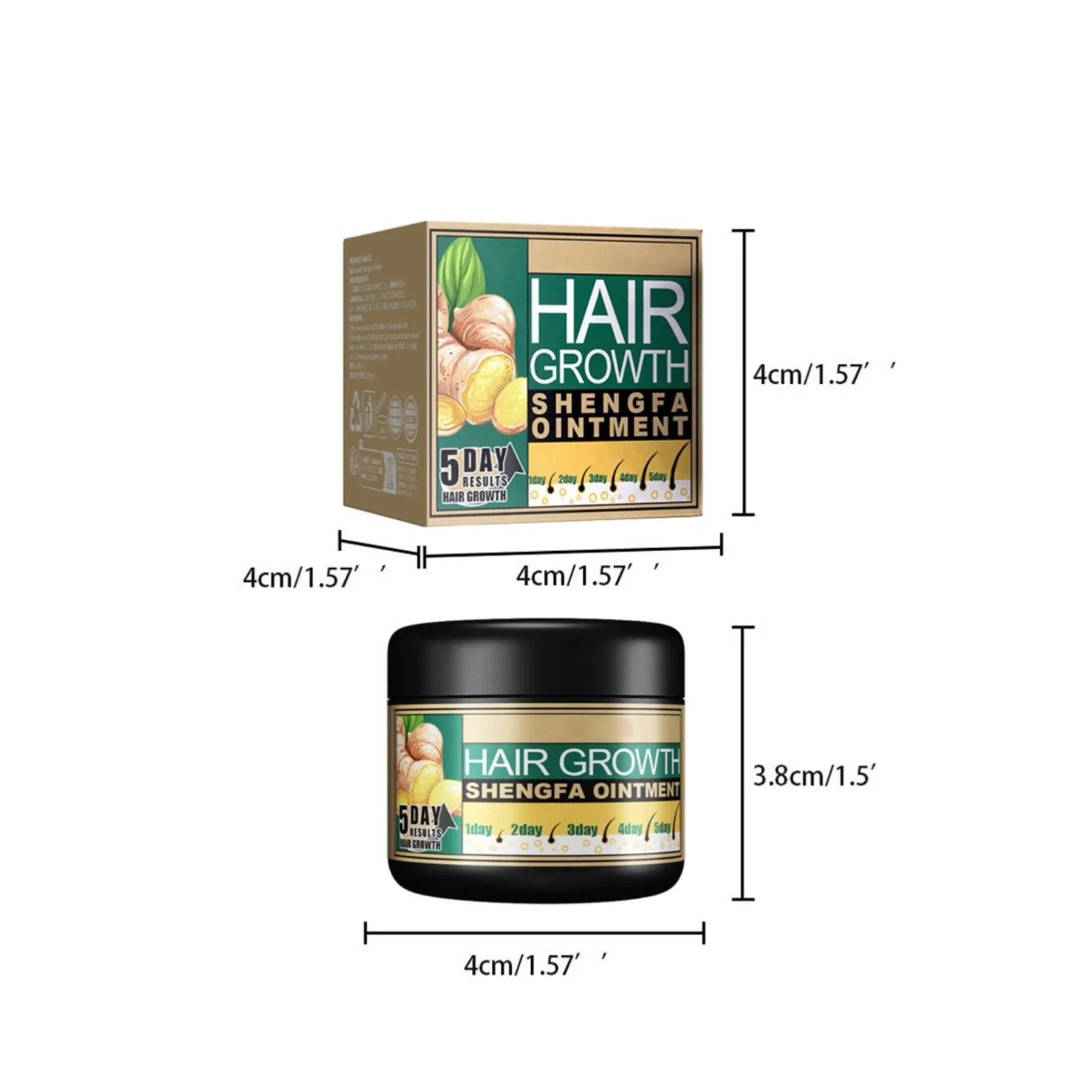 Ginger Hair Care Cream Hair Growth Relieve Hair Loss Baldness Scalp Massage Stimulate Follicle Dense Strengthener Smoothing Care