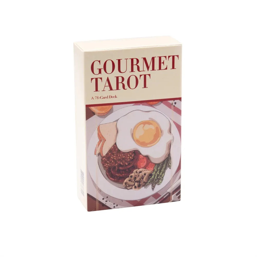 10.3*6cm Gourmet Tarot 80 Pcs Cards Tarot Made Flavourful The Art of Culinary Delights Meets The Mystical Wisdom of Tarot Cards