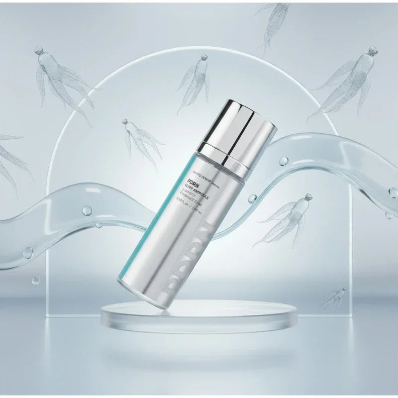 PDRN Peptide Collagen Essence Cream Set,PDRN Firming Deeply Moisturizing Skin Care Ampoule Essence,PDRN High SPF Glow Sunscreen