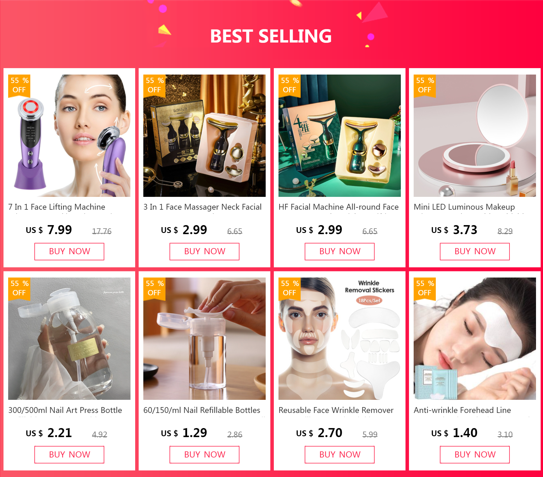 3D Silicone Mask Face Women Skin Care Tool Hanging Ear Face Mask Gel Sheet Reusable Lifting Anti Wrinkle Firming Ear Fixed Tools