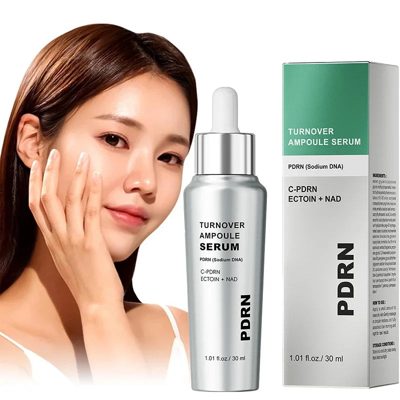 PDRN Peptide Collagen Essence Cream Set,PDRN Firming Deeply Moisturizing Skin Care Ampoule Essence,PDRN High SPF Glow Sunscreen