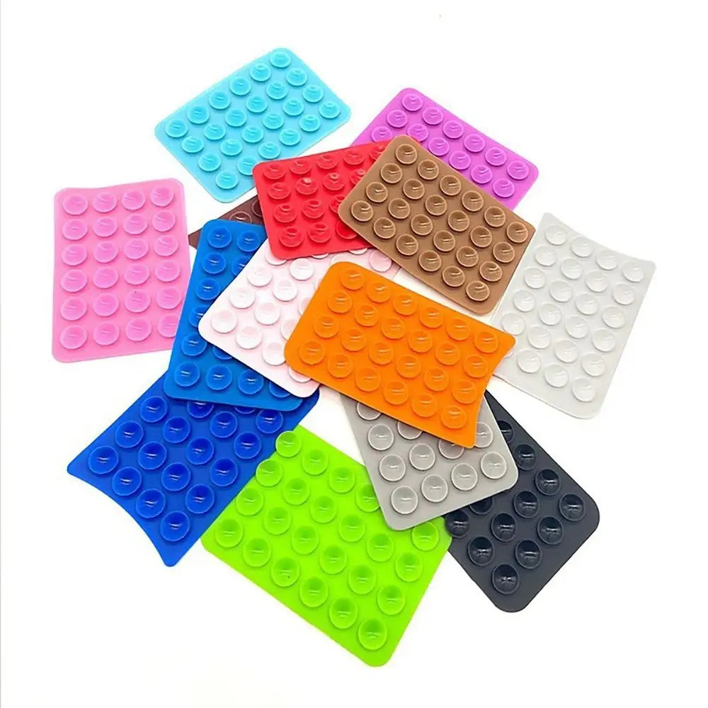 Adhesive Silicone Suction Pad Suction Cup Bracket Durable Mobile Phone Fixed Pad Multifunction Silicone Rubber Sucker Pad