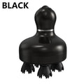 Electric Silicone Scalp Massager Vibration Kneading Head Massager Waterproof Handheld Hair Growth Stimulator Tool