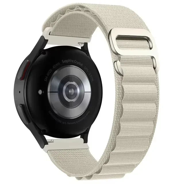 Alpine Loop Band for Amazfit Active 2 Smartwatch Replacment Bracelet 20mm 22mm Strap for Amazfit Active 2 Galaxy Watch 7/6/5/4