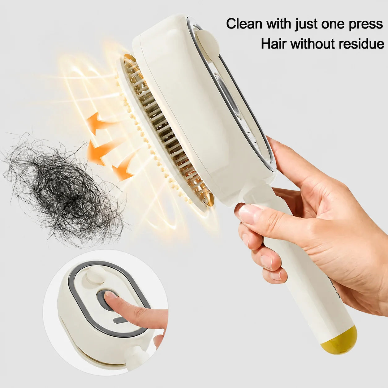 Electric Spray & Massage Hair Brush, Electric Steaming Massage Hair Care Brush, for Hair for Reduce Frizz, Nourishes Hairs