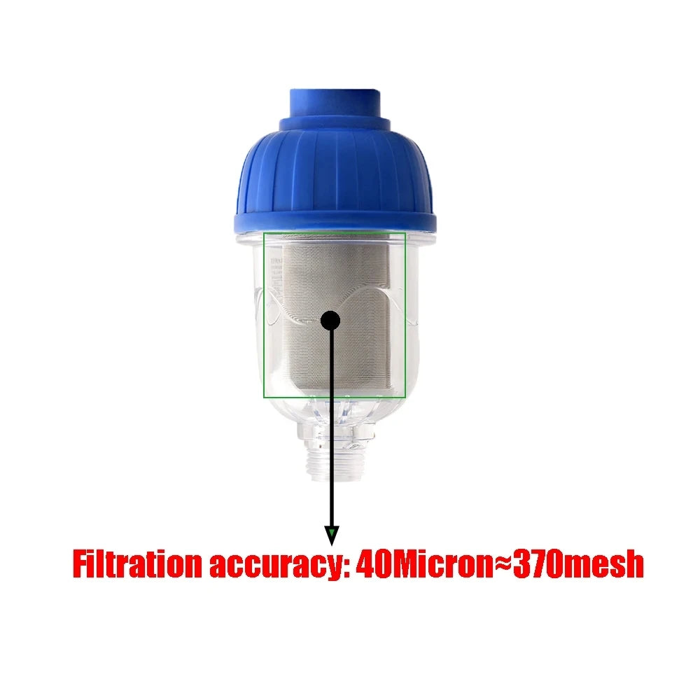 IBC Tank Tap Adapter Filter S60 Thread To 15-16mm Garden Hose Connector Faucet Alloy Ball Valve 1000 Liter Rain Barrel Fitting
