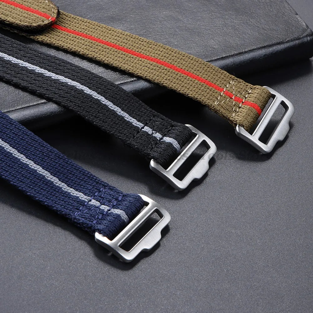 20mm 22mm Nylon Canvas Watch Strap for Tudor for Military Wrist Band for Seiko Men Women Sport Replacement Watch Band Bracelet