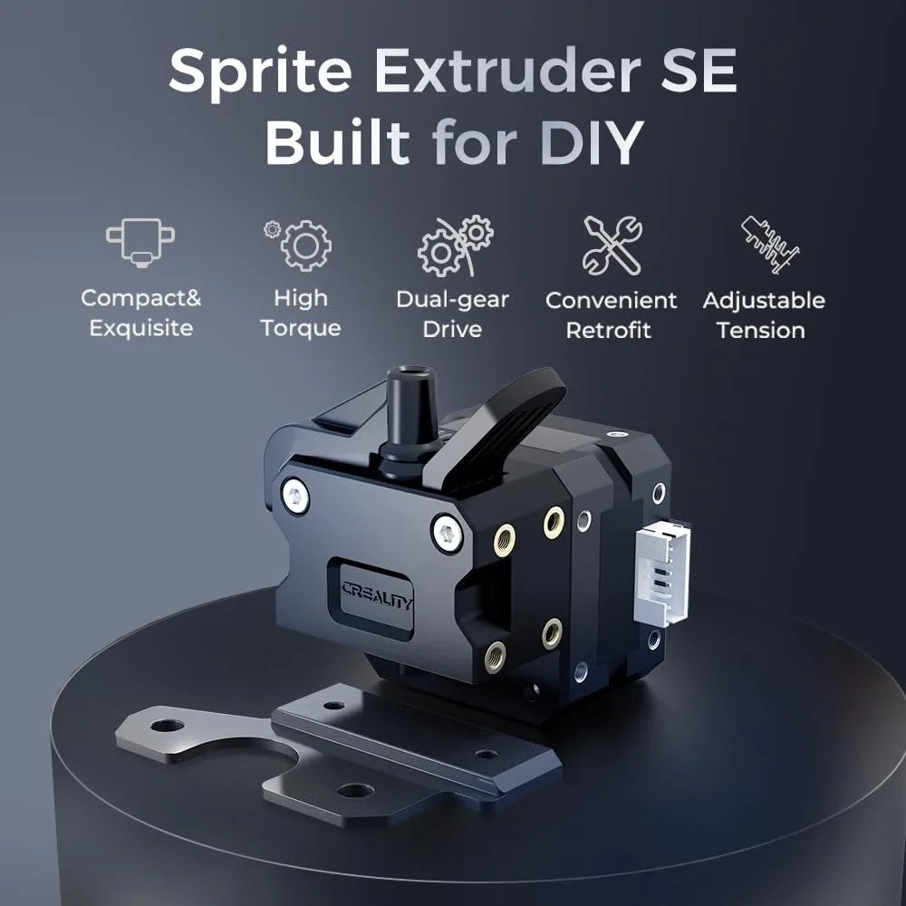 Creality Ender 3 Sprite Direct Drive  3D Printers Extruder Upgrades Kit with Dual Gear, High Torque for Ender 3 /Neo Series ﻿