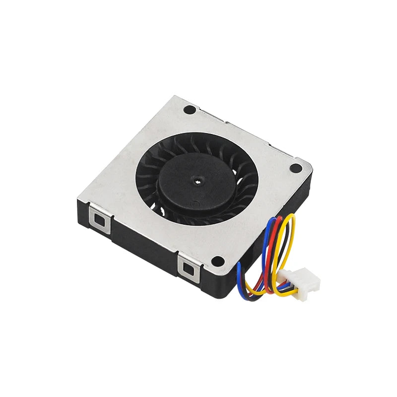 5V 3007 Fan PWM Speed Adjustable CPU Cooling Radiator JST Interface Optional LED with M2.5 Screws Nutsfor Raspberry Pi 5 4G 8G